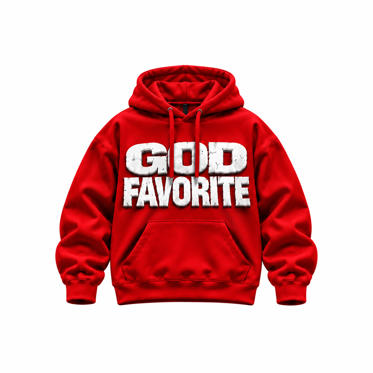 God Favorite Hoodie - Red